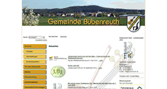 Desktop Screenshot of bubenreuth.de